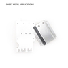 Mounting Plate with Cover for Enclosure Metal Design