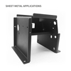 Medium Style of Intergated Chassis Base for Metal Enclosure with Din Rail