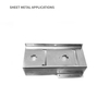 Outlet Sheet Metal Bracket for Metal Enclosure Fabrication