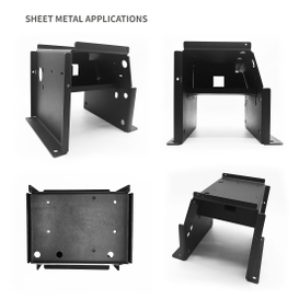 Medium Style of Intergated Chassis Base for Metal Enclosure with Din Rail