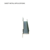 Heat Sink Separe Part with Wild Touching Area for Enclosure Metal