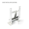 Trapezoidal House Cover for Metal Enclosure Fabrication