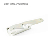 Galvanized Mounting Bracket of Perforated Metal Enclosure