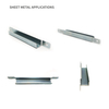 Heat Sink Separe Part with Wild Touching Area for Enclosure Metal