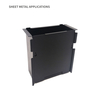 Classic Power Supply Box with Cover for Insulated Metal Enclosure