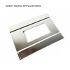 Middle Cover Plate of Modular Metal Enclosure Stainless Steel Metal Enclosure