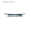 Heat Sink Separe Part with Wild Touching Area for Enclosure Metal