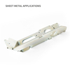 Mounting Bracket Base for Sensors of Metal Enclosure with Din Rail