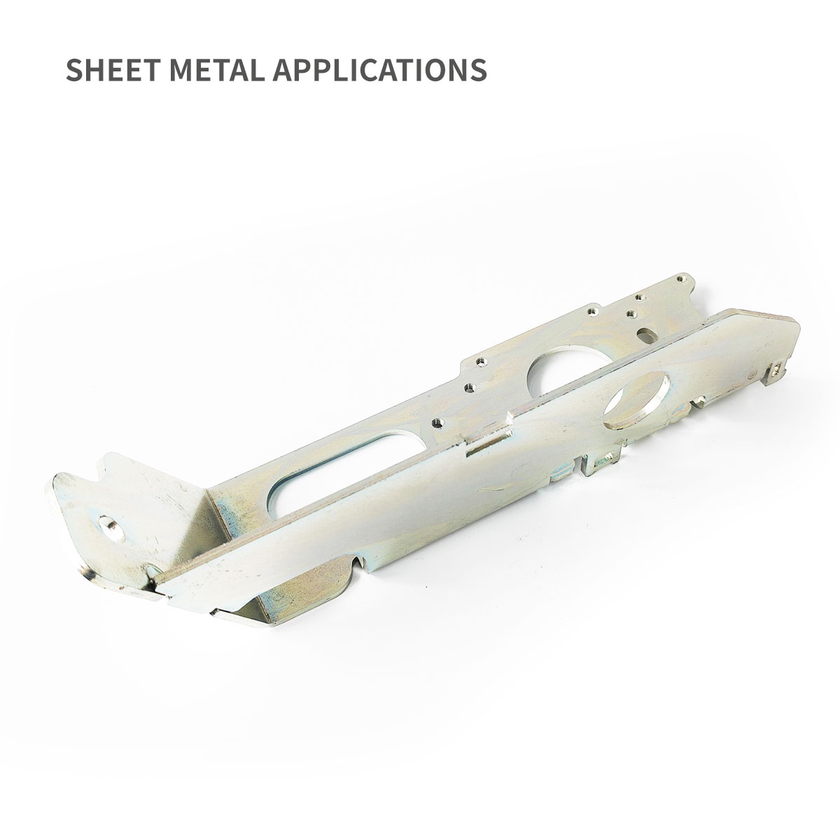 Mounting Bracket Base for Sensors of Metal Enclosure with Din Rail