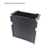 Classic Power Supply Box with Cover for Insulated Metal Enclosure