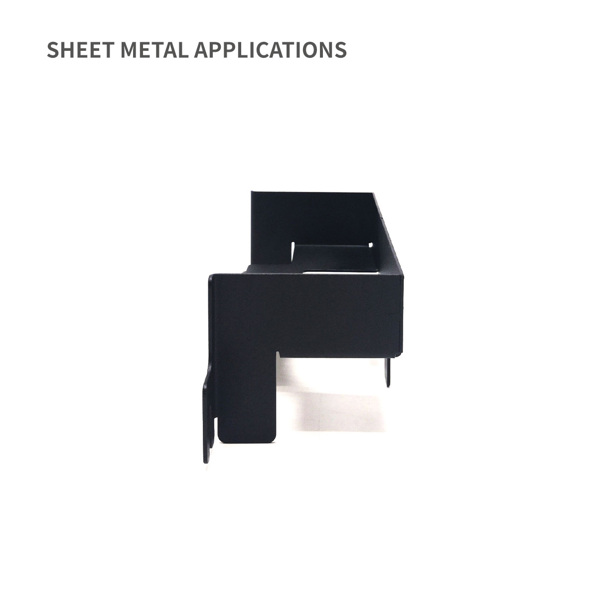 Mouting Bracket for Retangle Components of Bent Metal Enclosure