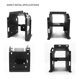 Heavy Duty Chassis Base with Large Capacity for Metal Enclosure with Din Rail
