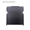 Classic Power Supply Box with Cover for Insulated Metal Enclosure