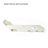 Mounting Bracket Base for Sensors of Metal Enclosure with Din Rail
