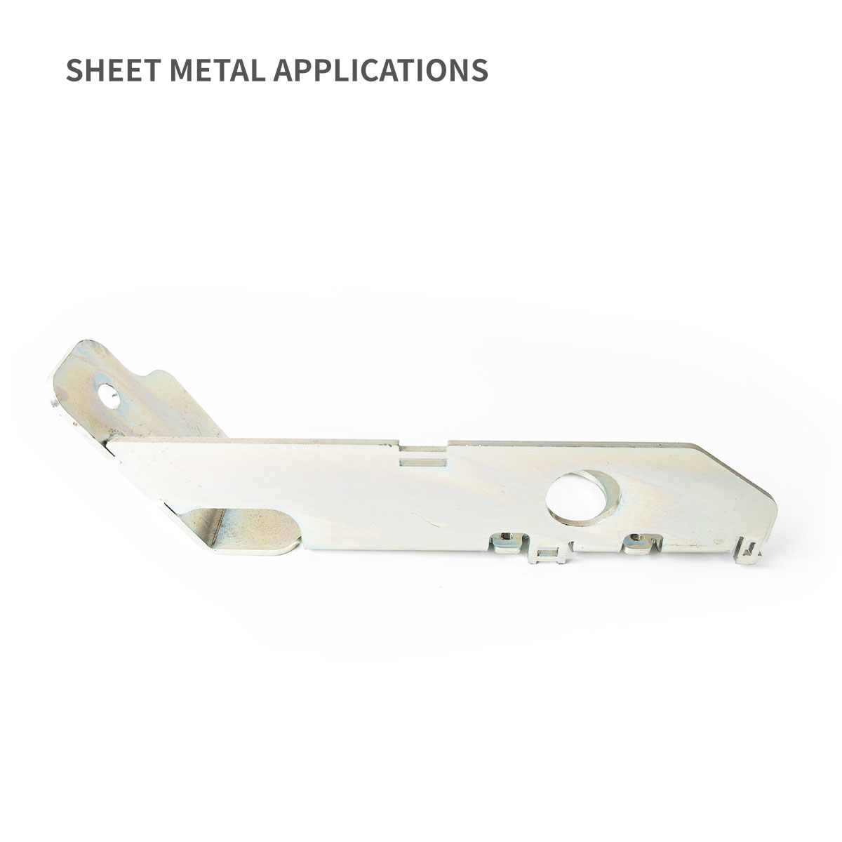 Mounting Bracket Base for Sensors of Metal Enclosure with Din Rail