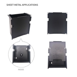 Classic Power Supply Box with Cover for Insulated Metal Enclosure