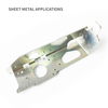 Mounting Bracket Base for Sensors of Metal Enclosure with Din Rail