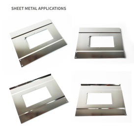 Middle Cover Plate of Modular Metal Enclosure Stainless Steel Metal Enclosure