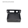 Button And Switch Bracket for Fire Rated Metal Enclosure