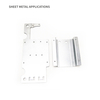 Mounting Plate with Cover for Enclosure Metal Design