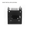 Heavy Duty Chassis Base with Large Capacity for Metal Enclosure with Din Rail