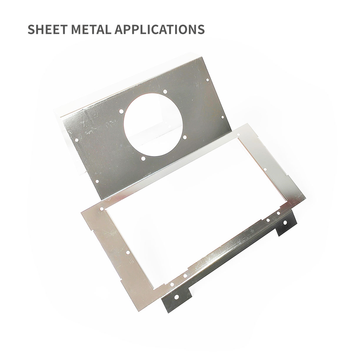 Stainless Steel Mounting Bracket of Stainless Steel Metal Enclosure Including Motor