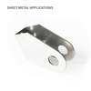 Wheels Or Casters House for Movable Metal Enclosure Fence